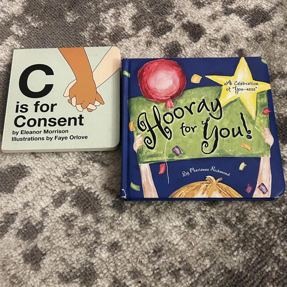 Random House Board Books C is for Consent & Hooray for You!